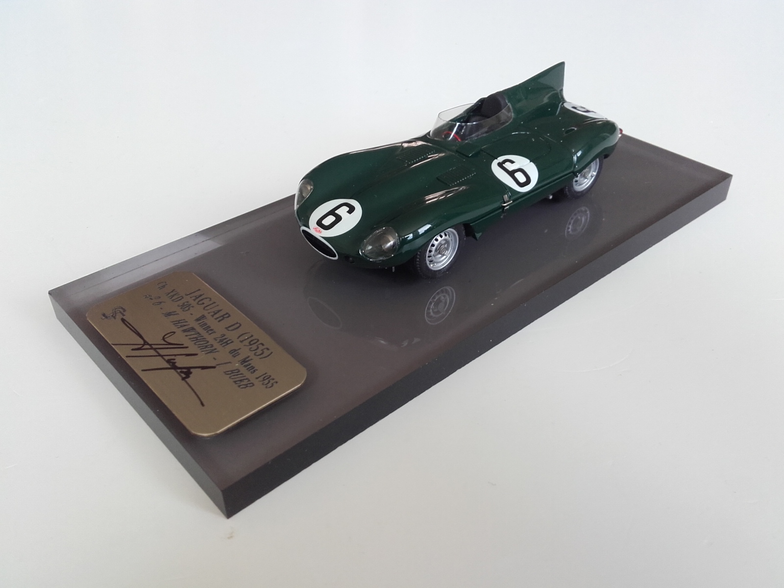 F. Suber : Jaguar Type D Winner Le Mans 1955  --> SOLD